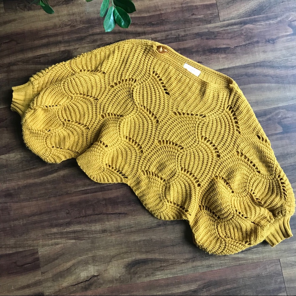 Mustard Yellow Sweatshirt